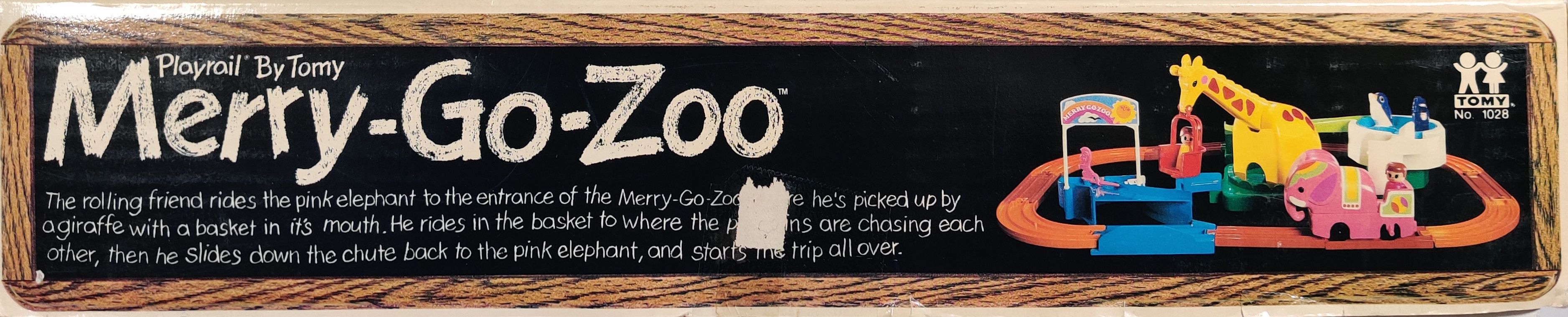 22 ⚜️ Ancien Jouet Ensemble Train Merry-Go-Zoo Par Tomy Année